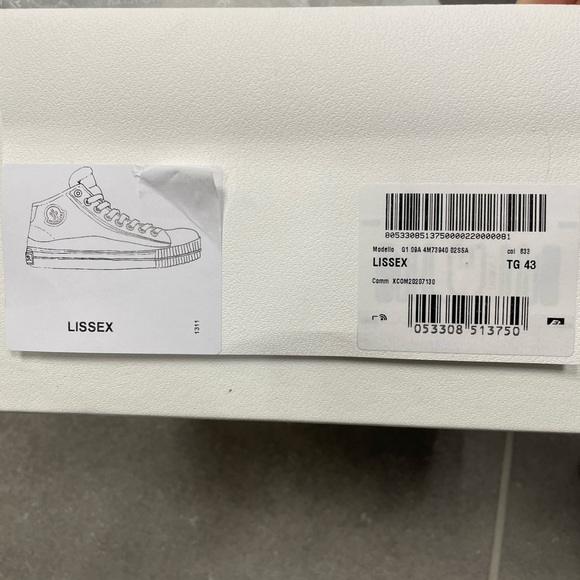 Moncler Lissex High Top Canvas Sneaker Army Green - MEN’S - Picture 15 of 15